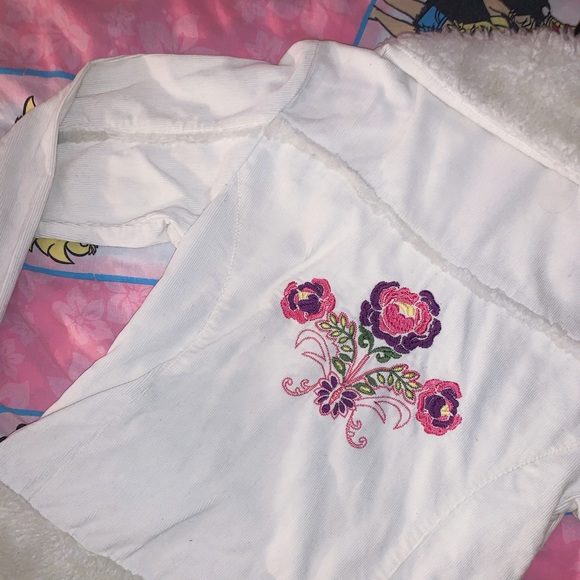 Y2K ESPIRIT FUR LINED CORDUROY COAT - Picture 3 of 3